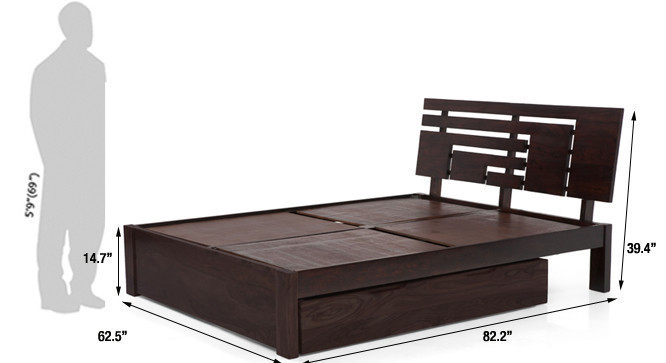 Saviano Storage Bed Queen Size